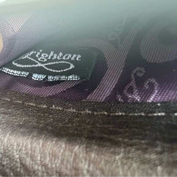 Brighton Wallet Wristlet Metallic Gray Patent Leather ID Credit Cards - Picture 11 of 15